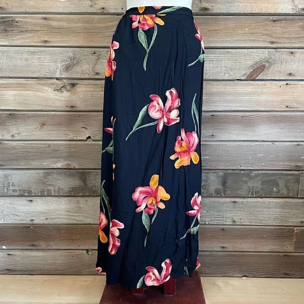 Liz Claiborne Floral Maxi Dress Size S EUC